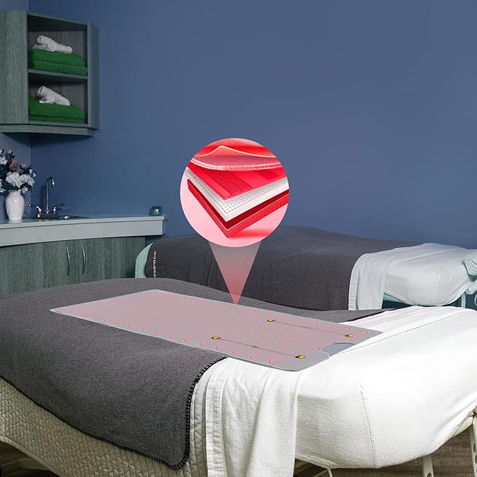 Far Infrared Sauna Blanket, Portable Infrared Sauna for Home, Sauna Bag Body Shaper Blanket, with Remote Control, for Home Relaxation Calm Your Body, Exercise Recovery and Mind, Silver
