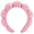 Spa Headbands for Washing Face or Facial, Makeup Headband for Women, Skincare Hair band, Puffy Terry Cloth Face Washing Head band for Maskup, Skin Treatment