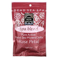 Spa Blend, Detox, 100% Pure Active Dead Sea Mineral Salts, Rose Petal,for Eczema, Psoriasis and All Skin Types, Natural, Therapeutic, 2.5 Oz (Pack of 6)