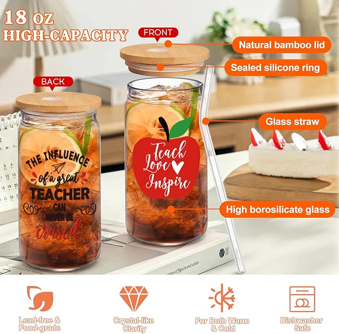 Teacher Appreciation Gifts, Teacher Appreciation Gift from Students, New Graduation Gift, Thank You Gifts Set, Back to School Teacher's Day Bulk Boxes for Teachers