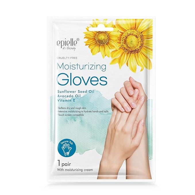 Epielle Assorted Hand Mask 5 Pairs, Deep Moisturizing Gloves for Dry, Rough Skin, Soften with Shea Butter, Self Care Gifts for Women, Spa Kit, Mothers Day Gifts