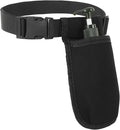 Professional Massage Therapist Holsters with Adjustable Belt, Single Massage Bottle Bag Portable Lotion Oil Waist Holder Organizer for Beauty Salons, Hospitals, Spas Therapy Supplies (Black)