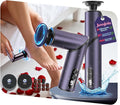 5-in-1 Professional Electric Callus Remover(Portable & Foldable), Removes 99.92% of Calluses in 3 Mins, Rechargeable Foot File Pedicure Kits with 10 & 40 Grit Pads for Soft Smooth Feet, Purple