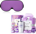 YFONG Weighted Sleep Mask, Women Men 3D Eye Mask Blocking Lights Sleeping Mask and 12 Pcs Gifts for Women