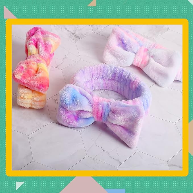 WSYUB Headband for Washing Face, Spa Headband,Makeup Headbands for Stuff Gift Sleep Over Girls Night and Spa Day