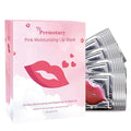 Permotary 30 PCS Collagen Lip Mask Crystal Lip Care Gel Pads for Moisturizing & Reducing Chapped, Smoothing Fine Lines-Mouth Patches for Firms & Hydrate and Plump