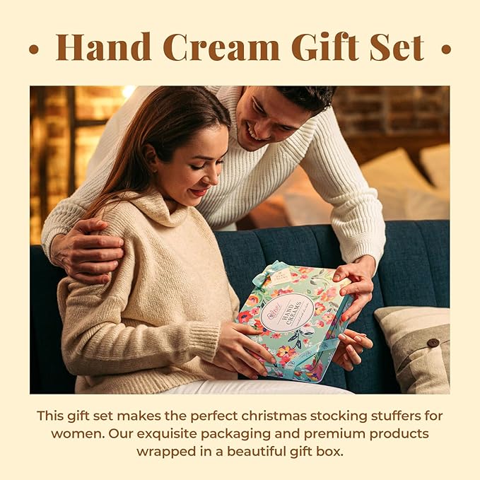 BODY & EARTH 12 Pack Hand Cream Gifts Set,Mothers Day Gifts Bulk for Mom,Moisturizing Hand Lotion Enriched with Shea Butter to Nourish Dry Hands Cream for Women,Teacher Appreciation Gifts Nurses Week
