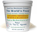 Dead Sea Warehouse – 100% Dead Sea Mineral Bath Salts – Great for Soothing Muscles Aches, Relaxation, Alleviate Skin Issues - Unscented - 2lbs (Pack of 1)