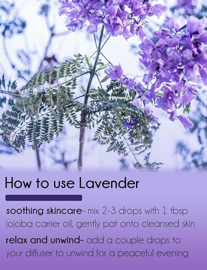 2 Bottles – GreenHealth Lavender Essential Oil – 16 fl oz Each (32 fl oz Total) – 100% Pure & Uncut – Aluminum Bottles – Bulk Lavender Oil for Diffuser, Aromatherapy, Soap Making & Candles (Pack of 2)