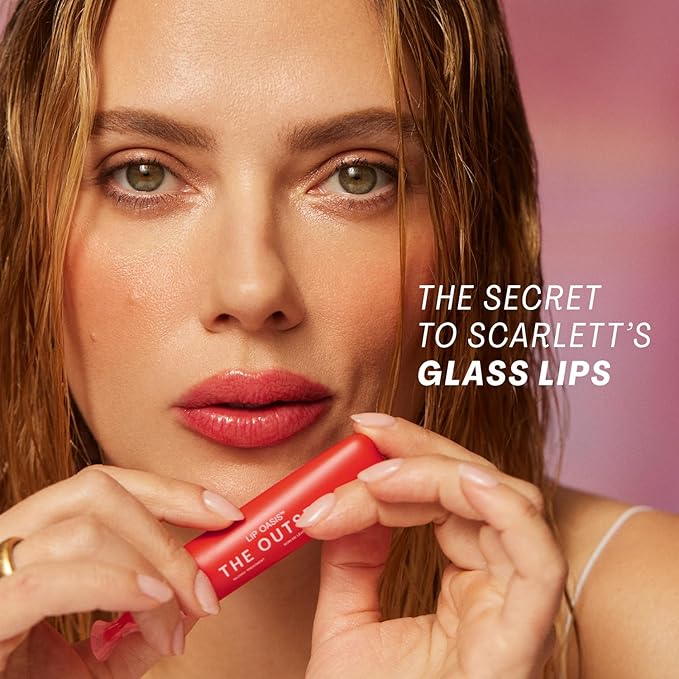 The Outset Lip Oasis Hydrating Lip Balm, Glossy Moisturizing Lip Treatment for Dry, Sensitive Lips, Clean, Vegan & Gluten-Free, Sheer Tint Sun Kiss, 0.3 oz