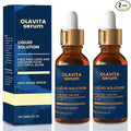 Olavita Serum, Olavita Liquid Solution Anti Aging Serum, Vitamin C & E Serum, Promotes Skin Collagen Production, smoothes wrinkles and fine lines (2PCS)