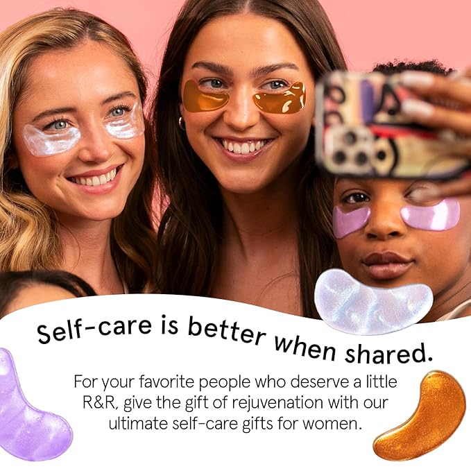 grace & stella Under Eye Patches (12 pairs) Eye Masks for Dark Circles and Puffiness - Gifts for Mom, Self Care Gifts, Bridal Shower Gifts, Eye Patches for Women - Vegan Cruelty-Free Skin Care