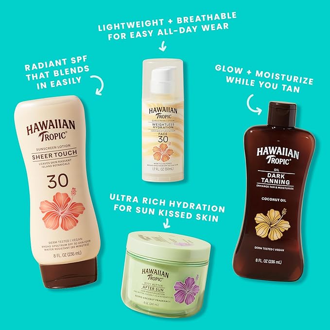 Hawaiian Tropic Lip Balm, Island Coconut, SPF 30, 0.35oz each, Twin Pack