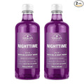 Village Naturals Therapy, Foaming Bath Oil and Body Wash, Nighttime Relief, 16 oz, Pack of 2
