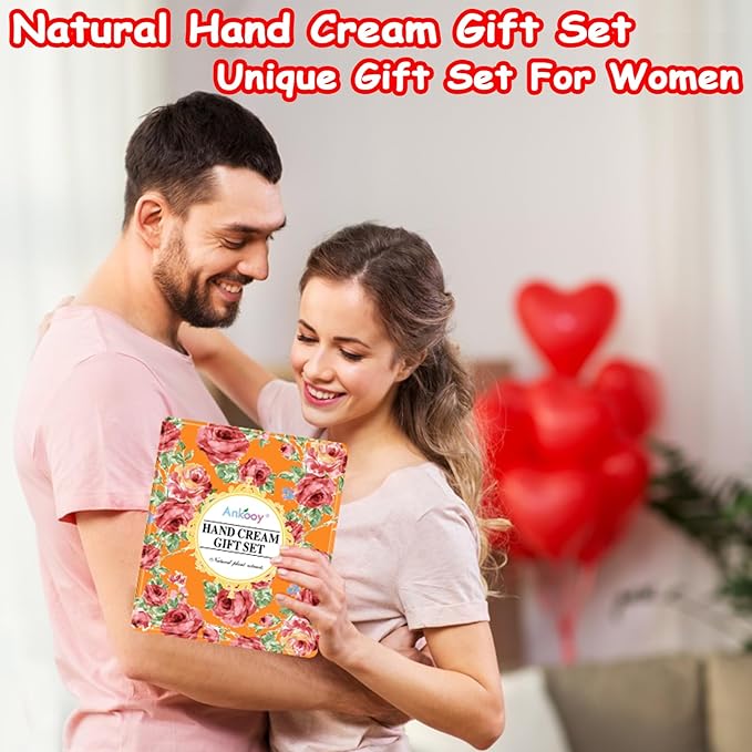 10 Pack Hand Cream Gifts Set,Mothers Day Gifts,Teacher Appreciation Gifts,Thank You,Nurse Gifts,Birthday Gift for Women,Natural Plant Fragrance Scented Hand Lotion Travel Size Mini Lotion Shea Butter