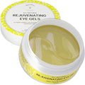 Doppeltree All Natural Caffeine Under Eye Patches & Hydrogel Masks (60 Pads) - Anti Aging Treatment for Crow Feet, Puffiness, Wrinkles, Dark Circles- Formulated in San Francisco