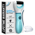 Electric Foot Callus Remover – Electric Foot Grinder with 2800 RPM Motor & 360° Rotating Replaceable Roller, Ergonomic Grip for Wet & Dry Skin – Pedicure Tools for Feet for Smooth Heels & Skin Care