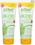 Alba Botanica Acnedote Maximum Strength Face & Body Scrub, 8 Oz (Pack of 2)
