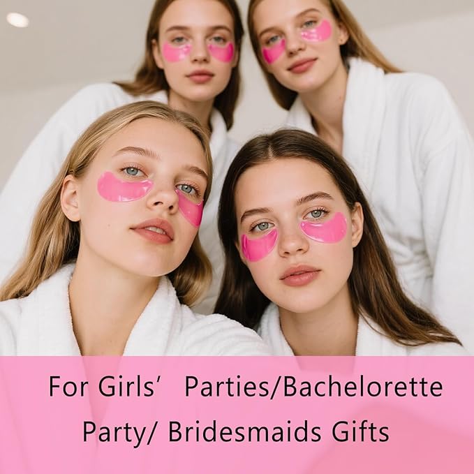 30 Pairs Eye Masks & Lip Masks, Under Eye Patches for Puffy Eyes, Moisturizing Lip Mask Pink Pads, Reducing Fine Lines, Mothers Day Gifts, Graduation Gifts, Teacher Appreciation Gifts, Bulk Gifts