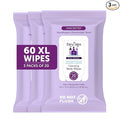 Fairy Tales Daily Cleanse XL Wipes for Kids – Extra Large Body Wipes, Gentle Disposable Washcloths, Unscented, Alcohol Free Cleansing Cloths – 3 pk (60ct total)