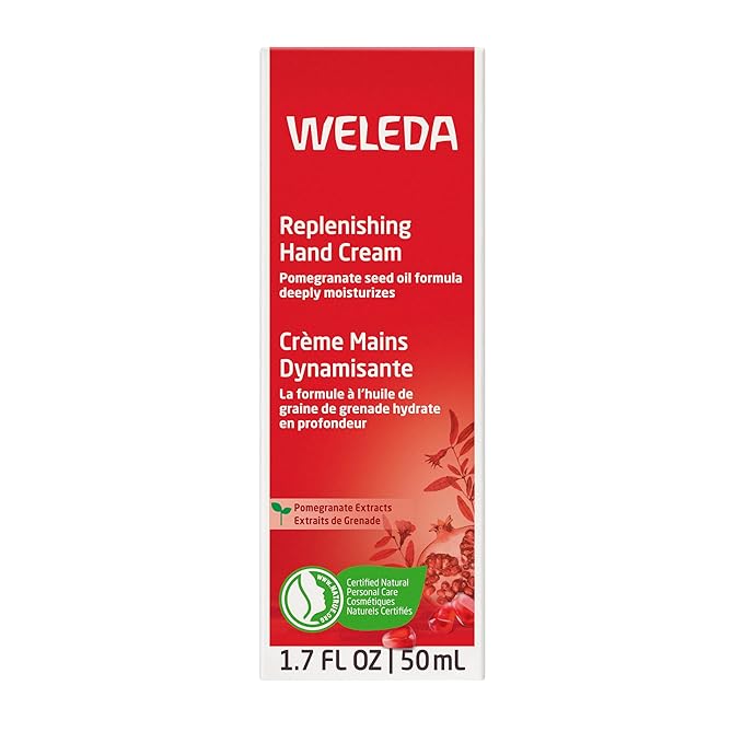 Weleda Regenerating Pomegranate Hand Cream, 1.7 Ounce