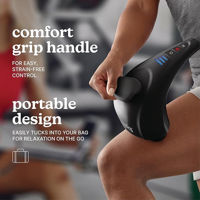 Homedics Twin Percussion Pro Dual Node Massager with Heat