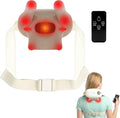 2026 Cordless Neck Massager with Heat for Pain Relief Deep Tissue, 4D Kneading Massage Tools with Remote Control, Rechargeable Shiatsu Massager for Neck, Shoulders& Back, Women& Men