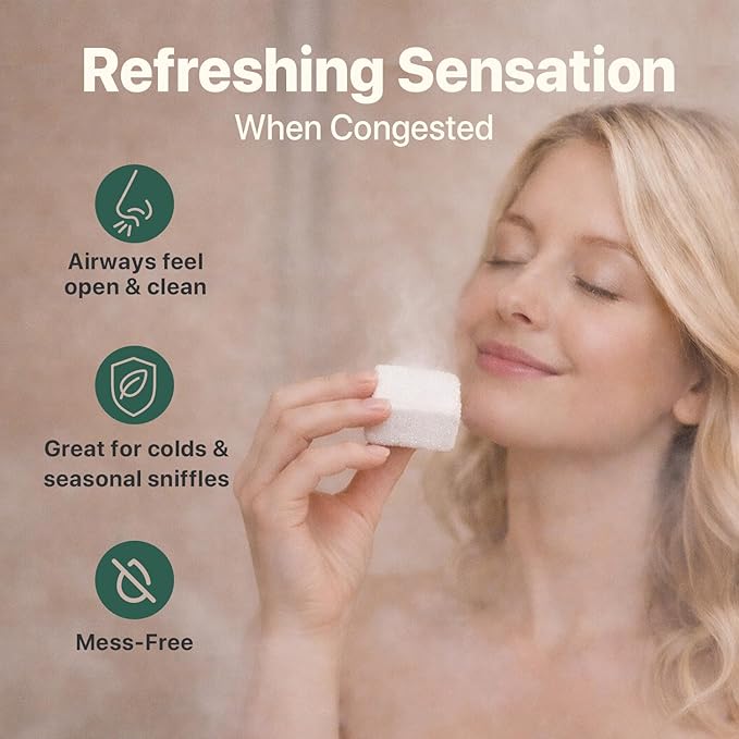 Shower Steamers Aromatherapy - USA Made with Natural Ingredients & Eucalyptus Essential Oil, Mothers Day Gifts for Mom, Large Shower Bombs, Relaxation Spa Gifts for Women & Men, Unique Self Care Gifts