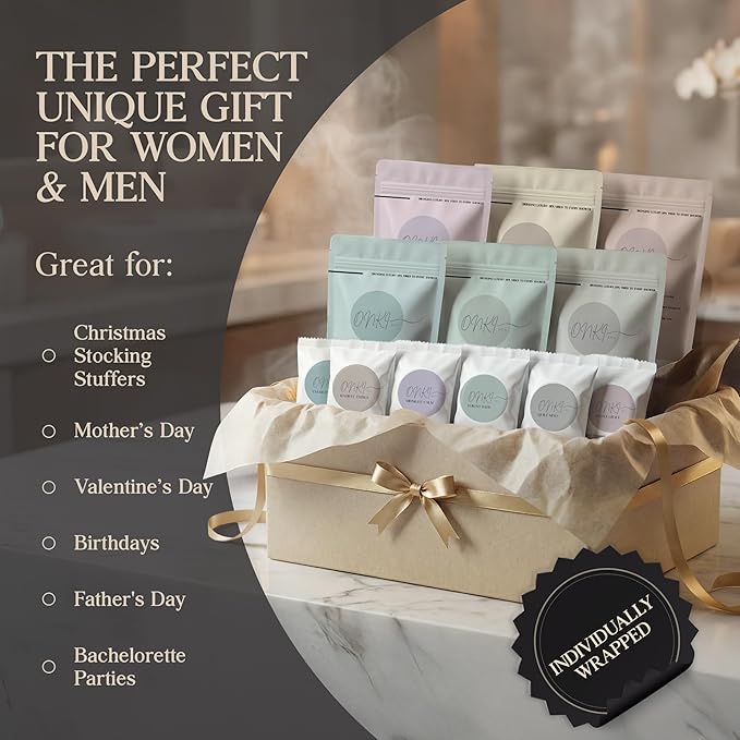 Shower Steamers Aromatherapy 6 Pack – Relaxation, Self Care, Stress Relief, Spa Gifts for Women & Men (Rose) Mother’s Day Gifts for Mom, Wife from Husband, Grandma, Daughter and Sister