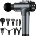 APHERMA Massage Gun, Muscle Massage Gun for Athletes Handheld Electric Deep Tissue Back Massager, Percussion Massage Device for Pain Relief with 30 Speed Levels 9 Heads