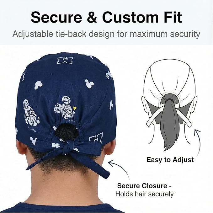 Cute Printed Working Cap for Women/Men