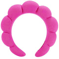 Spa Headbands: Makeup & Face Wash Headbands for Skincare, Masks, and Treatments - Terry Cloth, Puffy Design