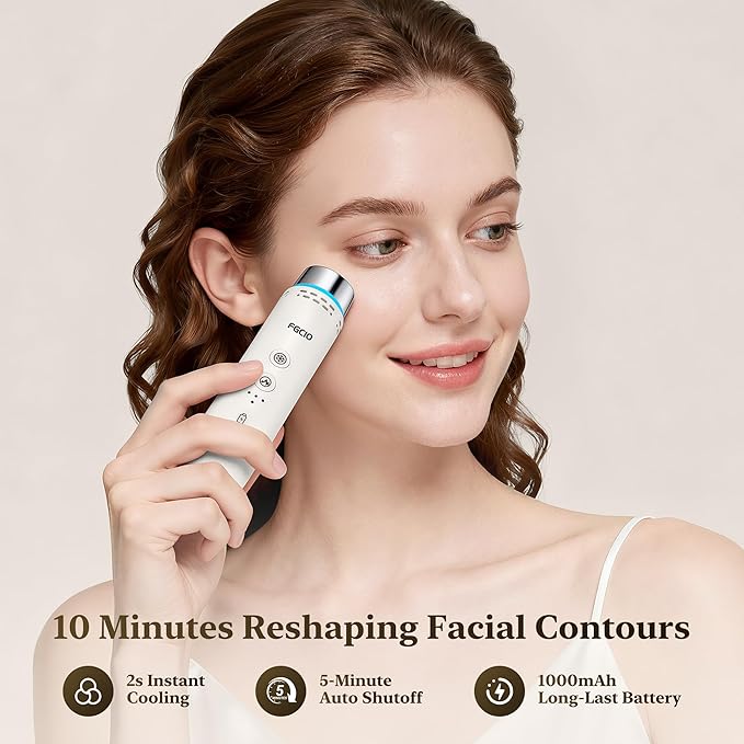 Beauty Wand, Cold and Hot Skincare Eyes & Face Depuffing Wand, Massager for Eye Puffiness, Dark Circles and Skin Radiance, Eye Care Tool for Women