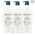 Jergens Skin Firming Body Lotion for Dry to Extra Dry Skin, Skin Tightening Cream with Collagen and Elastin, Dermatologist Tested, Hydralucence Blend Formula, 16.8 Oz, Pack of 3