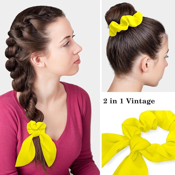 Scrub Cap with Hair Scrunchy, Ponytail Holder Surgical Cap