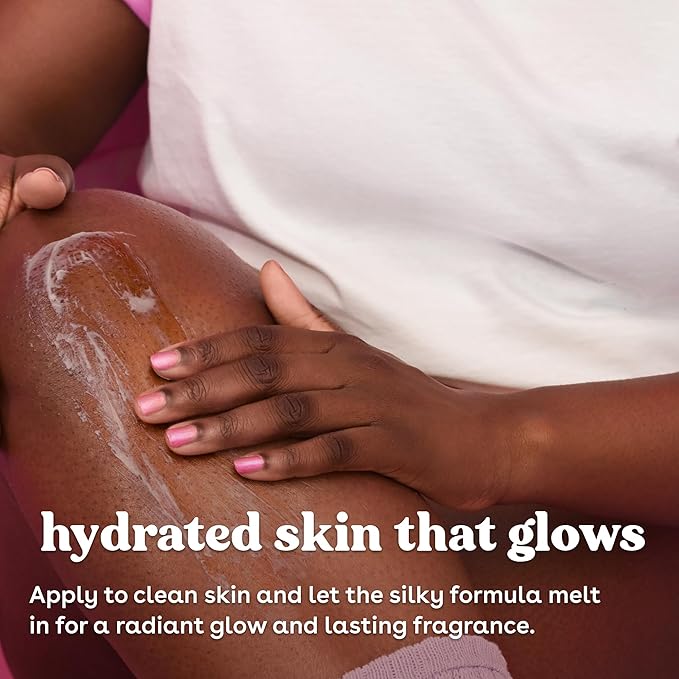 eos Shea Better Body Lotion Jasmine Peach, 24-Hour Moisture Skin Care, Lightweight & Non-Greasy, Natural Shea, Vegan, 16 fl oz