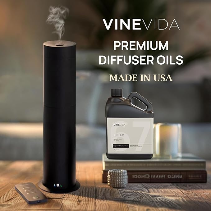 VINEVIDA [128 Oz] Spa Retreat Fragrance Oil for Cold Air Diffusers - Essential Oils for Diffuser Oil Refill & Air Freshener Room Spray