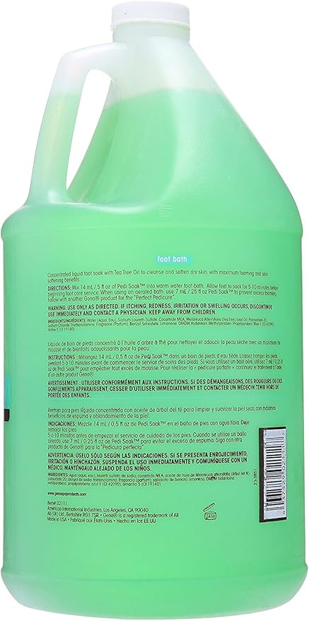 Gena Pedi Soak Foot Bath Gallon