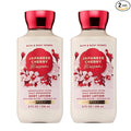 Bath & Body Works Japanese Cherry Blossom Body Lotion, Lightweight Daily Moisturizer with Shea Butter & Coconut Oil, Iconic Floral Scent, 8 fl oz - 2 Pack