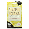 Oh K! Eye Mask - Vitamin C - Hydrating Under Eye Patches - Undereye Patches with Niacinamide, Hyaluronic Acid - Anti-Aging Hydrogel Mask - 1 Pair