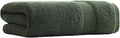 27x55 Bath Towel 100 Percent Cotton 650GSM Luxury Super Soft Absorbent Bathroom Towel (Olive Green,Pack of 1)