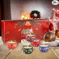 WPONSZU 24 Pack Christmas Scented Candles Gift Set for Woman, Jar Candle, 2.5 oz Soy Wax Tin Candle-Ideal Gift for Travel Home Décor
