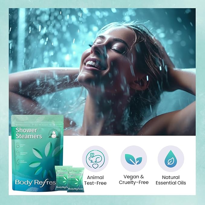 Shower Steamers Aromatherapy -18 Pack Eucalyptus Mint Shower Steamer, Eucalyptus for Shower, Mothers Day Gifts for Mom Wife Grandma, Self Care Birthday Gifts for Women - Stress Relief Relaxation