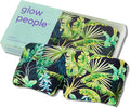 Glow People Silk Sleep Mask – 100% Mulberry Silk Eye Mask for Sleeping, Total Blackout, Cloud-Soft and Adjustable for Beauty Sleep and Travel - Tropics