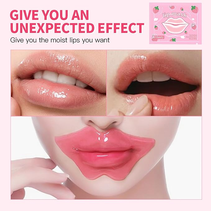 30 Pairs Eye Masks & Lip Masks, Under Eye Patches for Puffy Eyes, Moisturizing Lip Mask Pink Pads, Reducing Fine Lines, Mothers Day Gifts, Graduation Gifts, Teacher Appreciation Gifts, Bulk Gifts