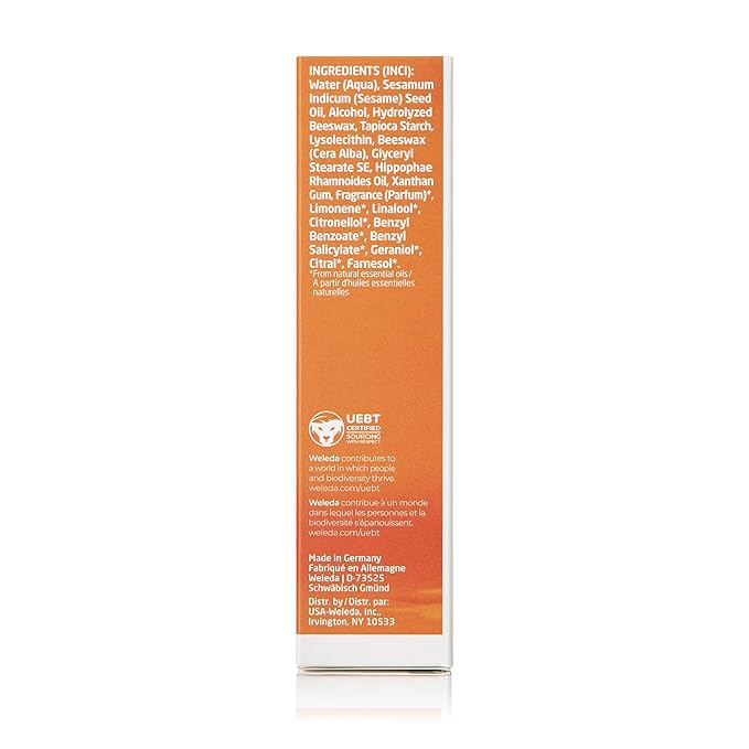 Weleda Sea Buckthorn Hand Cream, 1.7 Ounce