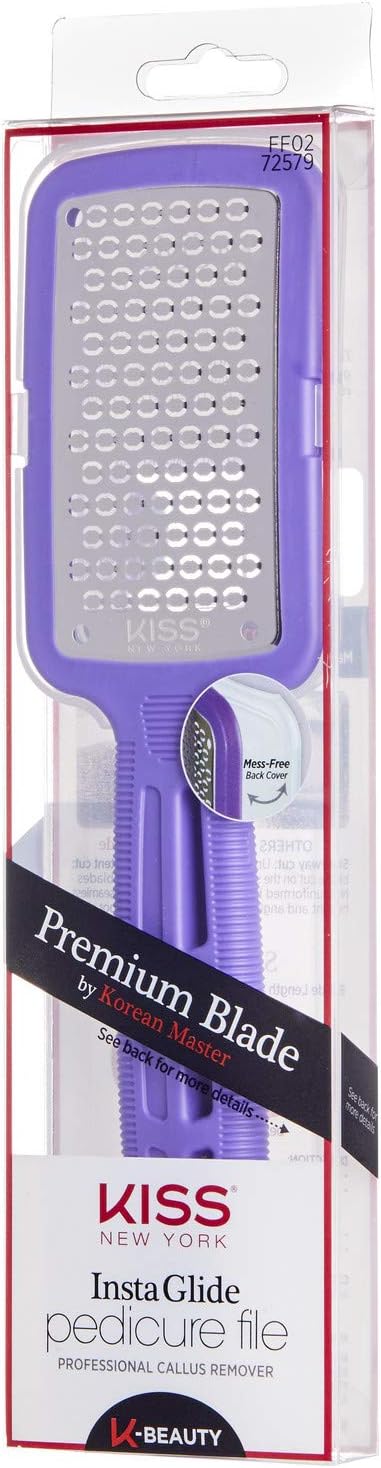 Kiss New York Insta Glide Pedicure File Callus Remover Foot File FF02