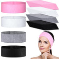128 Pieces Disposable Spa Facial Headbands Stretch Non-Woven Facial Headband Soft Skin Care Hair Band with Convenient Closure for Women Girls Salons Esthetician Supplies (Multicolor)