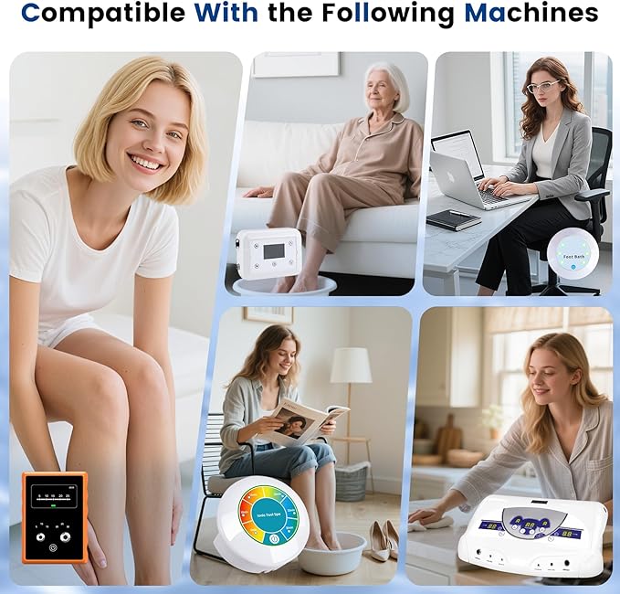 LeCuag Arrays for Foot Detox Machine, Stronger Ionic Foot Bath Arrays Compatible with Ionic Foot Bath Detox Machine