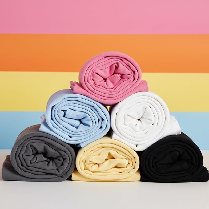 OOF! Halo T-Shirt Hair Towel | 100% Cotton Jersey Knit w/MoistureLock | No Microfiber | Reduce Cuticle Friction, Frizz & Breakage | Plopping Towel for Curly Hair | All Hair Types (Butter Yellow)